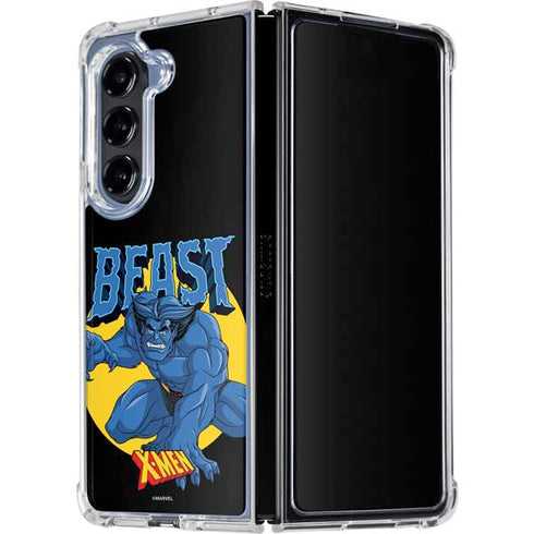 Marvel X-Men Beast Galaxy Z Fold5 5G Clear Case